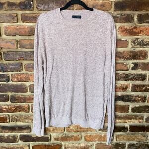 ASOS Maroon Red Blended Crew Neck Pullover Knit Sweater Men's Size Large